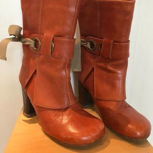 Fluevog Sopranos Inge -Terra-cotta